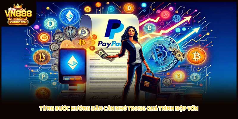 Từng bước hướng dẫn cần nhớ trong quá trình nộp vốn